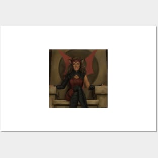 Catra on the Throne Posters and Art